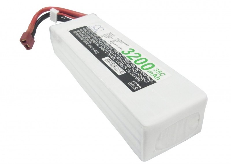 Cameron Sino 3200mAh 47.36Wh Li-Polymer 14.8V 4S 35C Cameron Sino)
