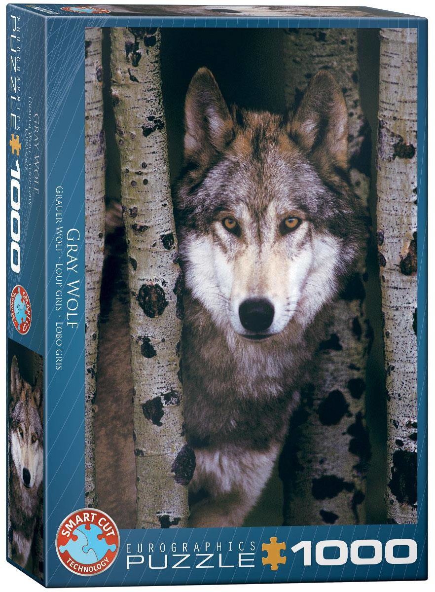 Eurographics Puzzle 1000 Gray Wolf 6000-1244 -