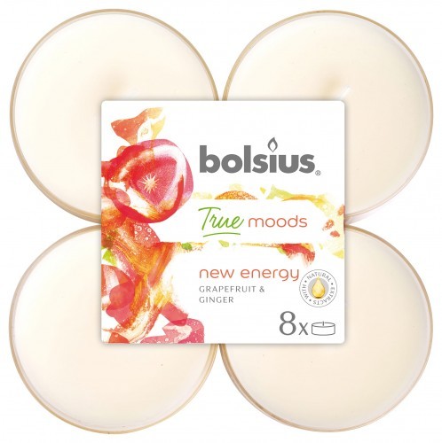 Bolsius True Moods Podgrzewacz zapachowy Maxi 8h New Energy 8szt