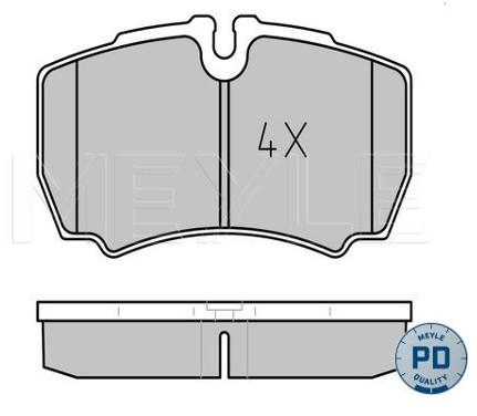Wulf Gaertner Autoparts Zestaw klocków hamulcowych, hamulce tarczowe Wulf Gaertner Autoparts 025 291 2320/PD