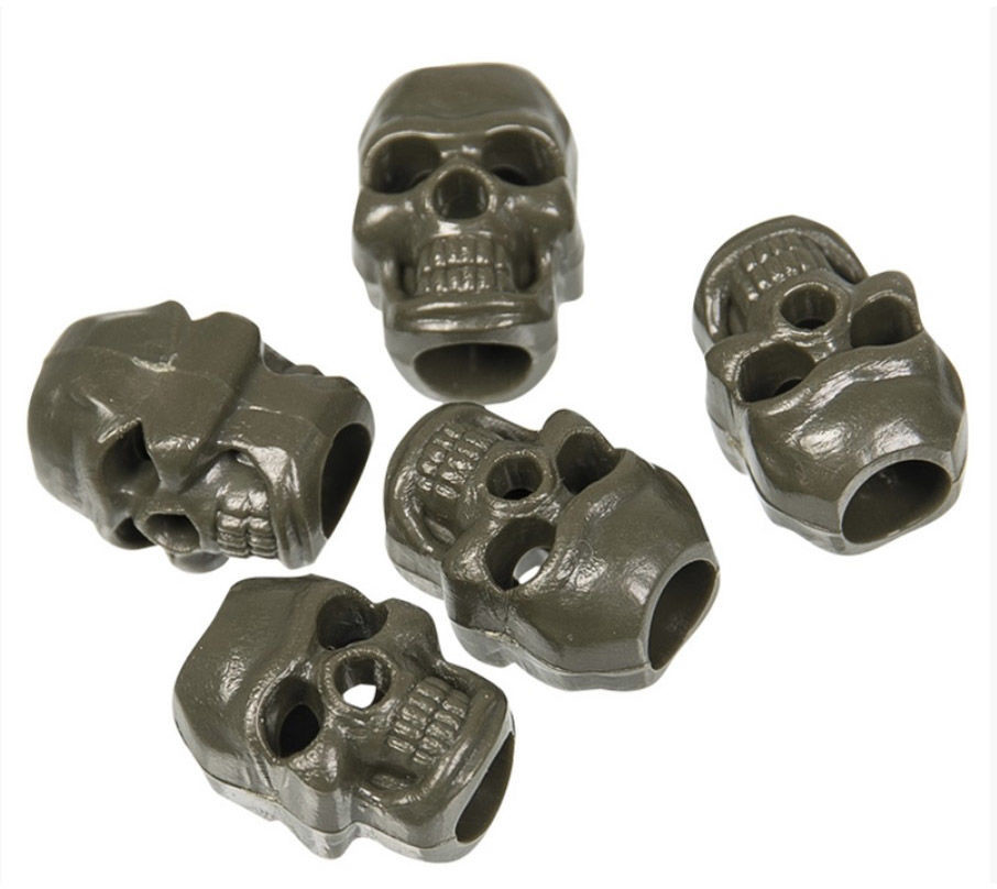 Mil-Tec Stopery Skull 10 szt. - olive (13458211) 13458211