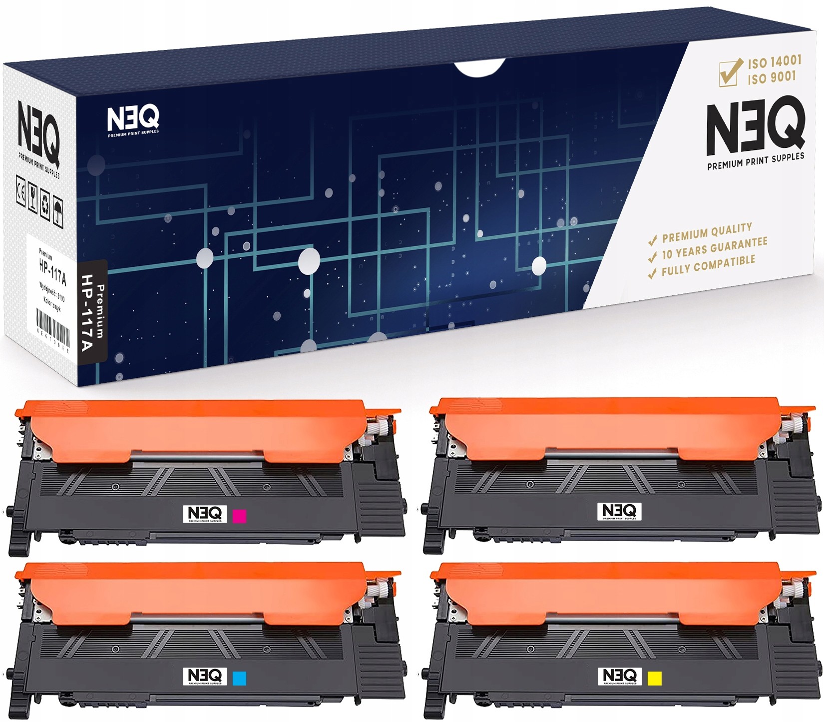 4x Toner do Hp 150a 150nw 178nw 178nwg 117A