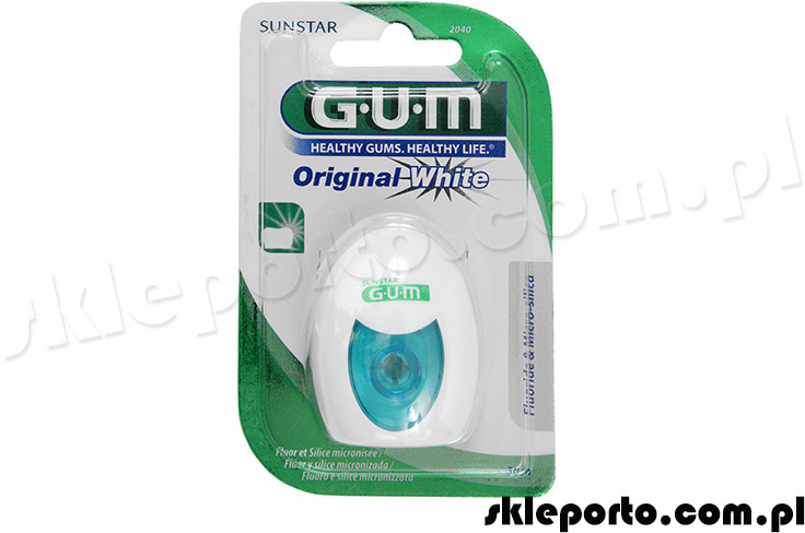 GUM GUM nitka original white nić 30 m + fluor