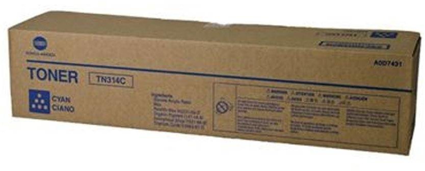 Konica Minolta Toner Oryginalny Bizhub C353 TN314C Niebieski TN-314C