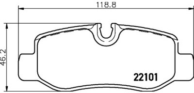 HELLA PAGID - Pagid GmbH) PAGID - Pagid GmbH) 8DB 355 021-761 8DB 355 021-761