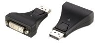 Adapter AV Equip DisplayPort na DVI Czarny 133431
