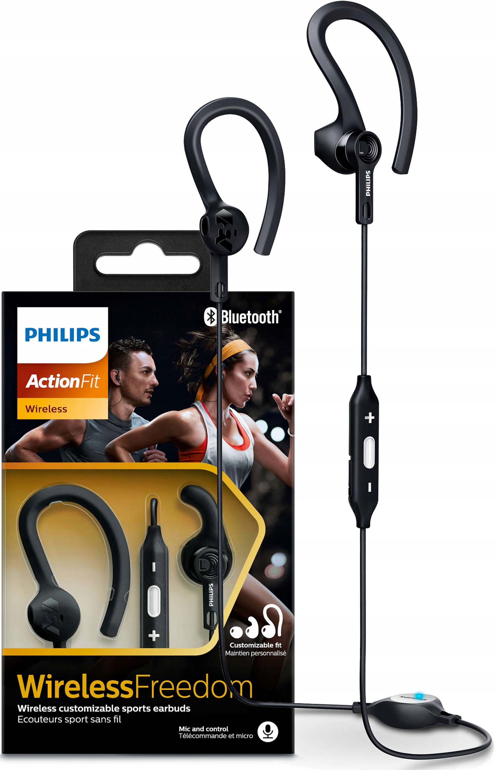 Philips SHQ7800 BT Czarne