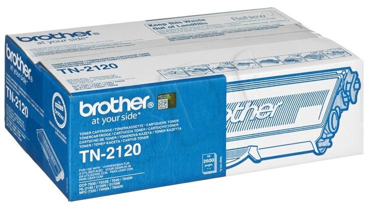 BROTHER Toner Brother TN2120 (oryginał TN-2120; 2 600 stron; czarny) TN2120