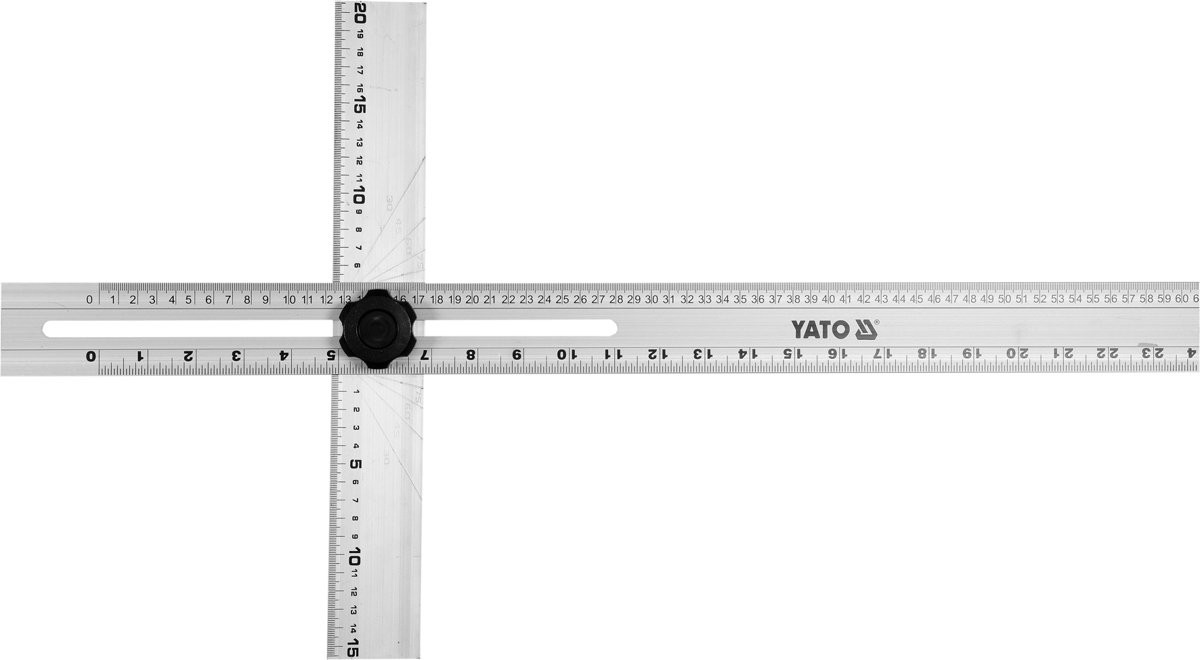 Yato KĄTOWNIK NASTAWNY ALUMINIOWY L-600 MM X 360 MM YT-70791 YT-70791