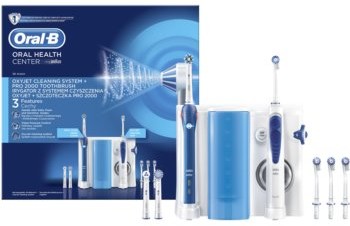 Oral B Oral B Oxyjet + PRO 2000 elektryczna szczoteczka do zębów i prysznic doustny w jednym OC501.535.2
