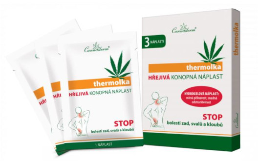 Cannaderm Plastry rozgrzewające Thermolka Cannaderm