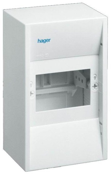 Hager Enclosure ip30 8m 1 row GD108E