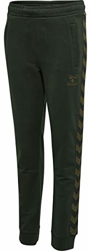 Hummel Chłopięce hml Move KIDS CLASSIC PANTS spodnie, zielone, 164 206928-6740