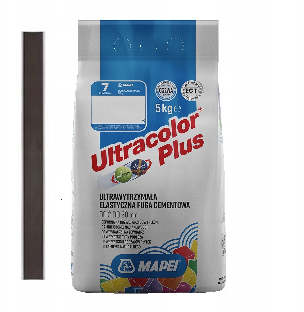Mapei Fuga Ultracolor Plus 114 Antracyt 5 kg.