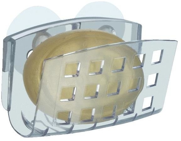 InterDesign Zawieszka na gąbkę Suction przezroczysta INT-24200