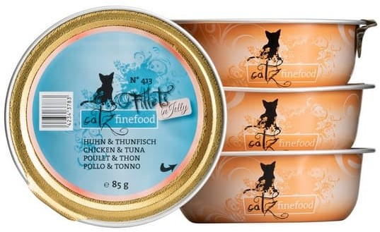 Catz Finefood Filety N.413 Kurczak/Tuńczyk tacka 85g