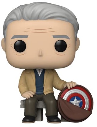 Funko Cap America 80th Figurka Kolekcjonerska, Wielokolorowy, 6.4 x 6.4 x 9.5 cm, 55481 55481