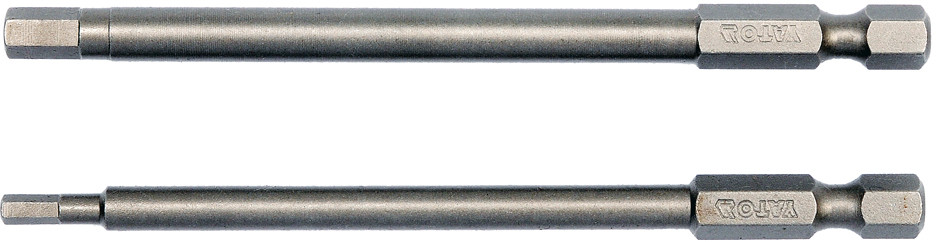 YATO BITY DŁUGIE HEX 3X100 MM, 5X100 MM, YT-0494