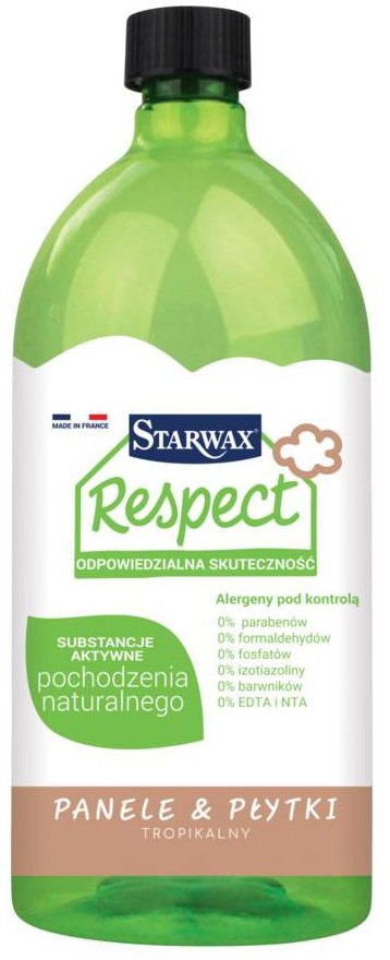 Starwax Środek czyszczący RESPECT panele & płytki 1 l tropikalny