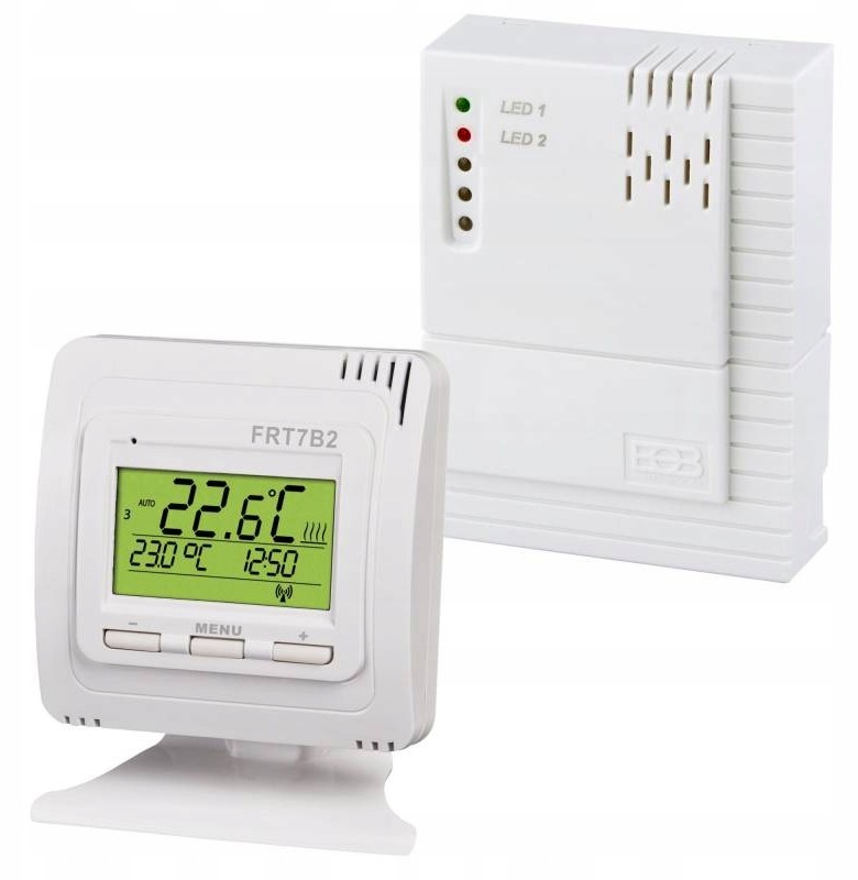 Bezprzewodowy Termostat Odbiornik +nadajnik FRT7B2
