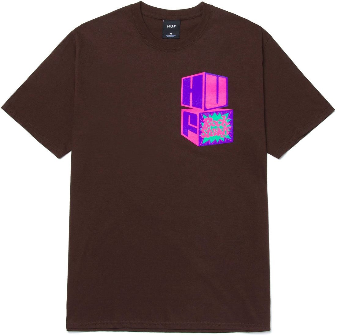Chocolate HUF t-shirt HUF HIGH NOTE TEE
