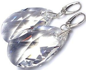 Swarovski Arande duże wyjątkowe kolczyki 50MM CRYSTAL 1241617076