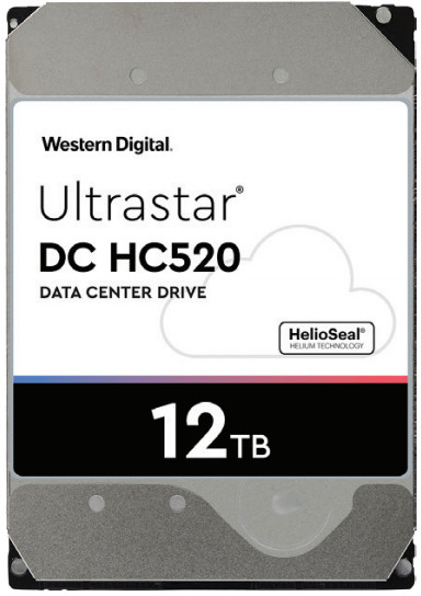 Western Digital Dysk HDD HGST Ultrastar DC HC 520 (He12) HUH721212ALE600 (12 TB; 3.5&quot;; SATA III)