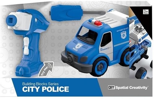 Pojazd do skręcania Policja R/C