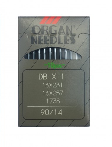 Organ Igły z cienką kolbą do stebnówki 1738, DBx1 gr 90 4