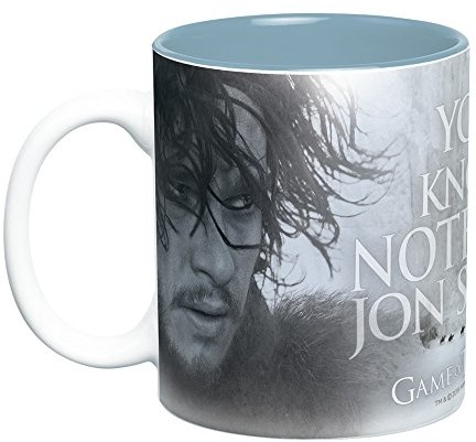 Game of Thrones you know Nothing Jon Snow ceramiczny kubek, standardowe, STANDARD ABYMUG184