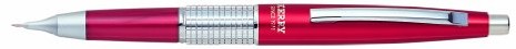 Pentel kerry ołówek automatyczny z metalowa obudowa, ekskluzywne wzornictwo, stopień twardości HB, czerwony 3474377360031