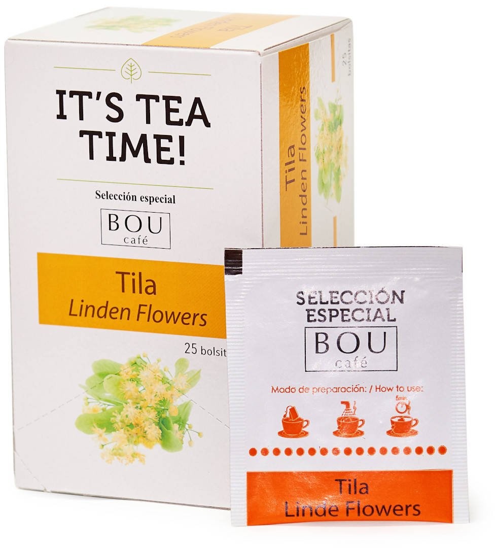BOU Cafe Herbata kwiat lipy It´s Tea Time by BOU Cafe 25 kopert