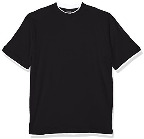 Urban Classics męski T-shirt odzież Contrast Tall Tee,, czarny, X-L TB029Ablk/wht