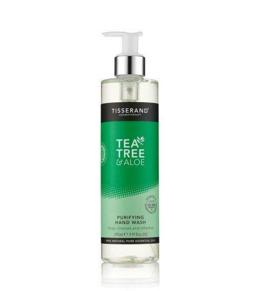 Aromatherapy Tisserand Tea Tree & Aloe Purifying Hand Wash - Żel do rąk Oczyszczający (295 ml)