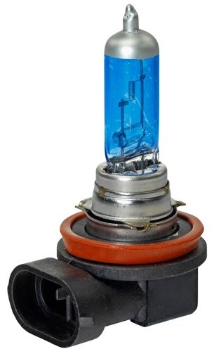 Michiba Żarówki halogenowe do H8 35 W/12 V, super Biały/niebieski, 2 sztuki DWH08