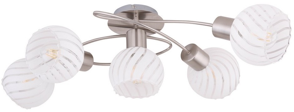 Globo Lighting 54025-5 - Żyrandol natynkowy WILLY 5xE27/40W/230V