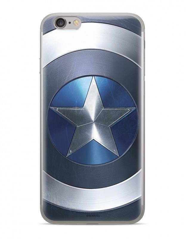 Samsung Oryginalne etui Marvel z nadrukiem Kapitan Ameryka 005 do Galaxy A70 niebieski (MPCCAPAM1615)