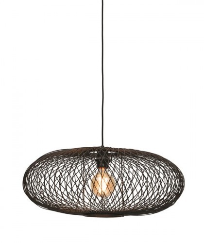 BM Housing Lampa wisząca Cango 60x25 czarna CANGO/H/6025/B