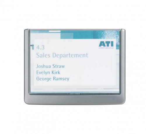 Durable 486137 Click Sign tabliczka przydrzwiowa 149x1055 mm grafitowy szt. 486137