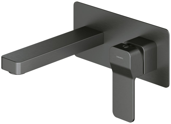 Omnires Slide Bateria umywalkowa podtynkowa grafit SL7715GR