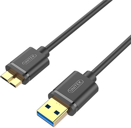 Unitek Kabel USB USB3.0 micro b USB 1m Y-C461GBK