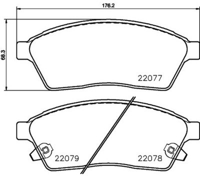 TEXTAR (TMD Friction Services GmbH) (TMD Friction Services GmbH) 2207701 2207701