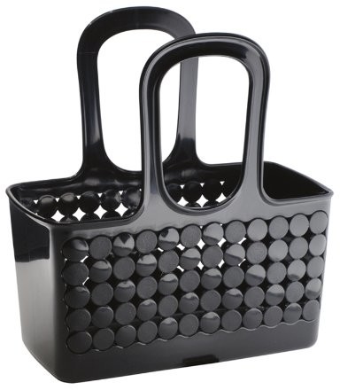 InterDesign Inter wzornictwo 79141eu orbz torba dzielona, czarny, Small 79222