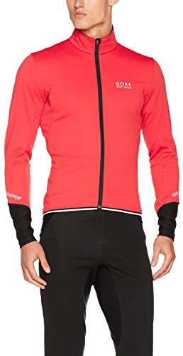 Gore Bike Wear męska kurtka na ciepły polar Soft Shell rower wyścigowy, WINDSTOPPER, Power 2.0 Jacket, jwposo, czerwony, m FBA_JWPOSO359904