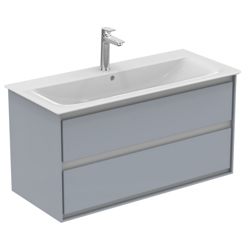 Ideal Standard Connect Air Szafka pod umywalkę 100x51,7x44 cm jasnoszara/biała mat E0821EQ