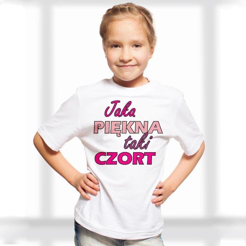 Poczpol Jaka piękna taki czort - koszulka dziecięca PRZPOC-0-2257