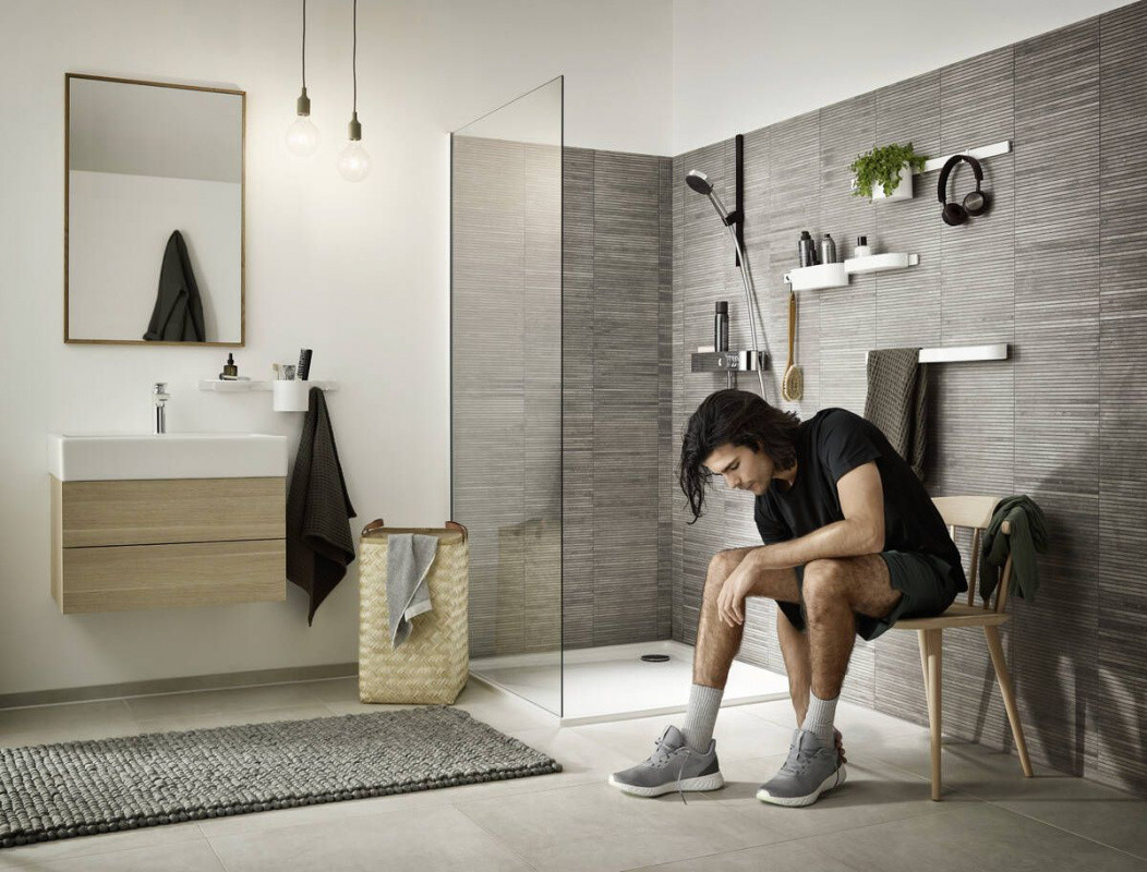 Hansgrohe WallStoris Wieszak na ręcznik biały mat 27926700