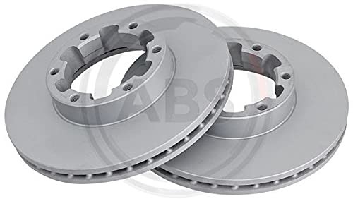 ABS All Brake Systems tarcze hamulcowe ABS 17620 (opakowanie zawiera 2 tarcze hamulcowe) 17620