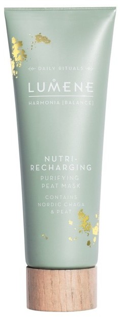 Lumene Harmonia Nutri-recharging Purifying Peat Mask Oczyszczająca maska do twarzy 75ml 39952-uniw