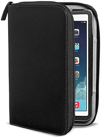 Celly organizer torba z zamkiem błyskawicznym dla tabletu iPad Air. czarny ORGANIZER2501